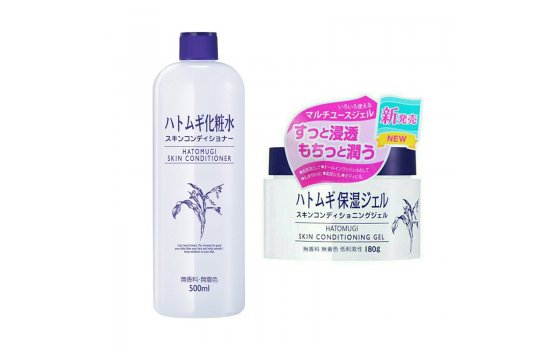 Hatomugi Hatomugi Bundle - Skin Conditioner & Gel