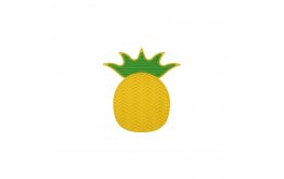 Mini Brush Carpet - Pineapple